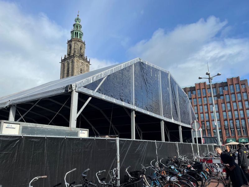 Bierhal op Grote Markt voor Oktoberfest; Is Groningen klaar voor de Dirndles en Lederhosen?