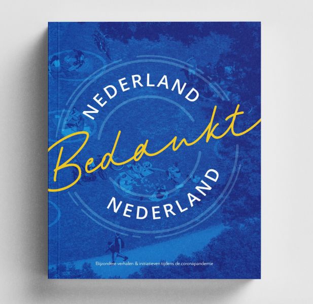 Actie van Groningse drukker Reclameland belandt in boek 'Nederland Bedankt'