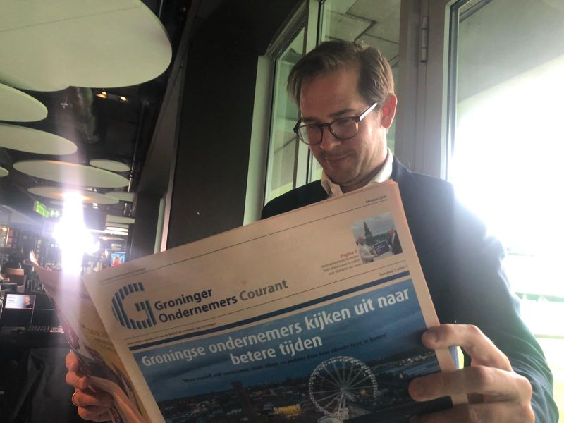 Nieuwe Ondernemerscourant valt komende week bij alle ondernemers op de mat  