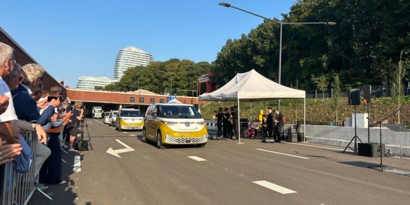 Eerste auto's rijden over nieuwe zuidelijke ringweg